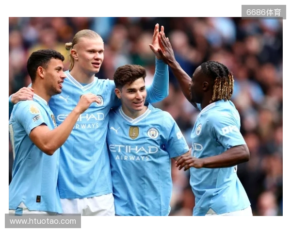占比68%！曼城本赛季英超打入19球，有13球都是哈兰德包办